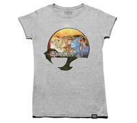 T-Shirt Vintage Logo Usurato Retro Thundercats Per Donne TV Anni '80 He Man