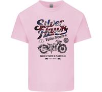 T-Shirt Vintage Silver Hawk Con Bandiera Union Jack Per Bambini