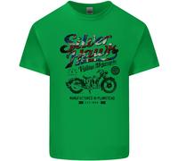 T-Shirt Vintage Silver Hawk Con Bandiera Union Jack Per Bambini