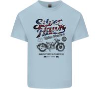 T-Shirt Vintage Silver Hawk Con Bandiera Union Jack Per Bambini