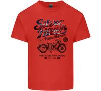 T-Shirt Vintage Silver Hawk Con Bandiera Union Jack Per Bambini