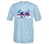 T-SHIRT VINTAGE V59_B SCOOTER VESPA SPECIAL