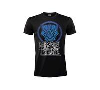 T-Shirt Wakanda Forever Marvel - Black Panther - originale ufficiale nera