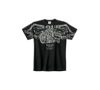 T-Shirt West Coast Choppers Loud Pipes NeroL Nero