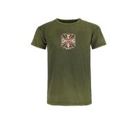 T-Shirt West Coast Choppers Motorcycle Co. Verde slavatoS Verde slavato