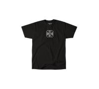 T-Shirt West Coast Choppers Parts Nero-Bianco S Nero