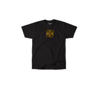 T-Shirt West Coast Choppers Parts Nero/Giallo3XL Nero,Giallo