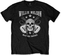 Abbigliamento Willie Nelson: Skull (T-Shirt Unisex Tg. M)