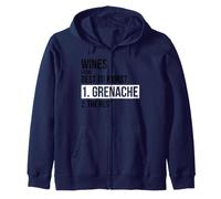 T-Shirt Wines from Best To Worst Grenache Felpa con Cappuccio