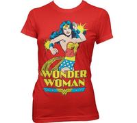 T-shirt Wonder Woman superhero maglia donna ufficiale (L)