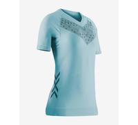 T-shirt X-Bionic Twyce Run manica corta celeste donna - L