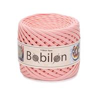 T-Shirt Yarn Fettuccini Zpagetti Style - Filato per magliette per uncinetto - Nastro di cotone - Gomitolo per maglieria - Gomitolo per tessuti macramè ecologico, filato per tessuti, filato jersey, 5-7