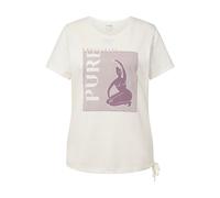 T-shirt yoga Ulla Popken da donna taglie forti girocollo PURE mezza manica