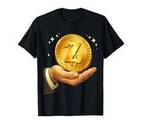 T-Shirt Z Coin Crypto Crypto Design per Amore di valuta Digitale Maglietta