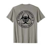 T-SHIRT ZOMBIE KILLER Response Team con stampa posteriore Maglietta