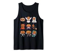 T-Shirt Zucca di Halloween - Jack-o'-Lantern Costume Group Canotta
