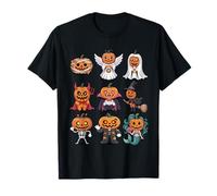T-Shirt Zucca di Halloween - Jack-o'-Lantern Costume Group Maglietta