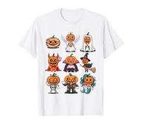 T-Shirt Zucca di Halloween - Jack-o'-Lantern Costume Group Maglietta