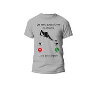 t-shirteria Biliardo La mia Passione Mi Chiama e io Devo Andare - Maglietta Sala
