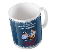 t-shirteria Tazza in Ceramica - Tazza Film Cult - Fracchia La Belva Umana - E Te Faccio Un C**o così - Film Classici Italiani - Idea Regalo Tazza - Gadget Idea Regalo