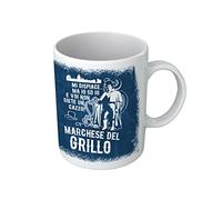 t-shirteria Tazza Mi Spiace ma io so io e voi non siete un ca… - Tazza Albertone - Marchese - Tazza Divertente Uomo - Cinema italiano