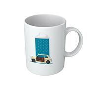 t-shirteria Tazza Nuvola dell' impiegato Ugo - La Nuvola - Tazza Divertente Uomo - Tazza Idea Regalo - Tazza Divertente Ugo