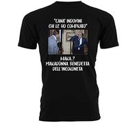 t-shirteria Tshirt Allenatore nel Pallone - Canà indovini Chi Le Ho comprato - Maradonna Benedetta dell'incoroneta - Lino Banfi - Oronzo Canà - Film Classici - Idea Regalo