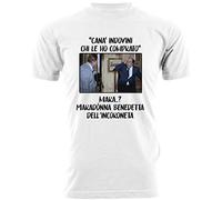 t-shirteria Tshirt Allenatore nel Pallone - Canà indovini Chi Le Ho comprato - Maradonna Benedetta dell'incoroneta - Lino Banfi - Oronzo Canà - Film Classici - Idea Regalo