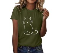 T Shirts Gialla Offerta Maglietta A Righe in Saldo Maglia Scollo V Camicie Donna Collo Coreana Camicia Verde Menta Maxi Rossa Bianca Sportiva Magliette Bianche da Dipingere Colorate Manica Corta