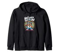 T-shirts hip hop rap wu Yo Check the Flow Felpa con Cappuccio
