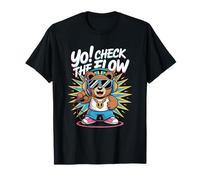 T-shirts hip hop rap wu Yo Check the Flow Maglietta