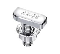 T-Slot Bolts Set, Hammer Head Sliding Screws Nuts, Heavy-Duty Fastener Kit, Secure Mounting Hardware for Track System, Roof Rack, Automotive, Construction, Workbench Installation