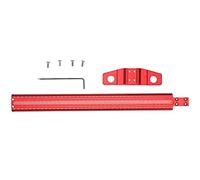 T Square Ruler Alluminio Strumenti di redazione arte per la lavorazione della lavorazione del legno in legno per carpentiere fai - -te (400 mm)