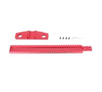 T Square Ruler | Aluminum Alloy Woodworking Tool with Removable Backplate | 1mm Accuracy for Framing/Drafting/Carpentry | Includes Wrench & Screws (300mm)