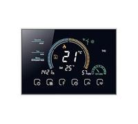 T-storm Termostato Smart Wi-Fi caldo/freddo per fan-coil a 2/4 tubi con display LCD a colori adatto a scatola 503 - compatibile con Alexa, Google Home e IFTTT