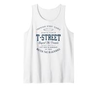 T-Street Surf San Clemente Design Vintage californiano Canotta