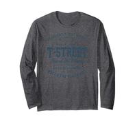 T-Street Surf San Clemente Design Vintage californiano Maglia a Manica