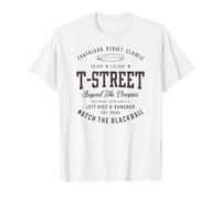 T-Street Surf San Clemente Design Vintage californiano Maglietta