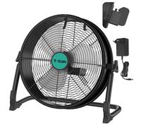 T-SUN 12” Ventilatore a Piantana Compatibile con Makita Batteria/Adattatore