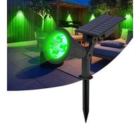 T-SUN Luci Solari da Giardino, Lampade Solari da Esterno Wireless con 4 LED 200LM, 2 Modalità Funzione, Impermeabile Lampioni da Sicurezza Solari per Parete, Terrazzino, Cortile, Casa, Corraio ecc.