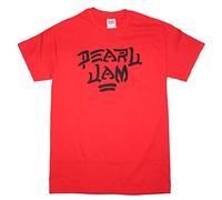 T-Surt Pearl Jam 'Destroy' Rosso T-Shirt (X-Large)