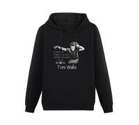 T Sweatershirt Tom Waits Movie Long Sleeve Hoody Black S