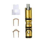 T & T Hardware Cartuccia doccia compatibile con Moen 1200, lunghezza 10,5 cm, ricambio per rubinetti monocomando, struttura in ottone resistente, clip di fissaggio e tappo di rimozione inclusi