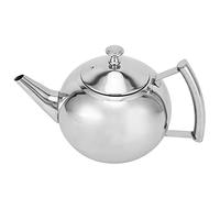 T -teiera in acciaio inossidabile con infusore rimovibile, bollitore per tea con filtro per foglie sciolte e bustine di tè (1l)