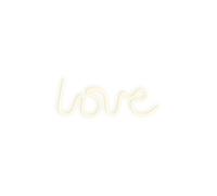 Lampada da parete LED TTEX Neon Love, Bianco