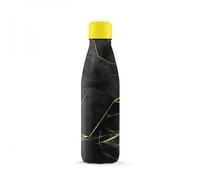 The Steel Bottle - Bottiglia termica in Acciaio Inox, Isolamento sottovuoto a doppia parete, Capacità 500 ml, Chiusura Ermetica, borraccia portatile (Marble)