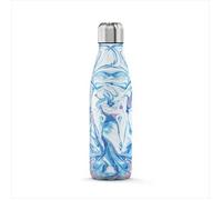 The Steel Bottle - Bottiglia termica in Acciaio Inox, Isolamento sottovuoto a doppia parete, Capacità 500 ml, Chiusura Ermetica, borraccia portatile (Blue Silk)