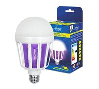 T-Tex Srl -Lampadina E27 Antizanzare 9 W, 6500K, 600 Lumen - 2 in 1 - Luce + LED UV - Zanzariera elettrica