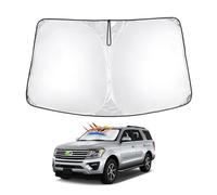T TGBROS Custom Fit per Parabrezza Parasole Ford Expedition SUV 2018 2019 2020 2021 Finestra Parasole Pieghevole Sun Shield Aggiornamento Riflettente Poliestere Copertura Blocco Calore e Sole
