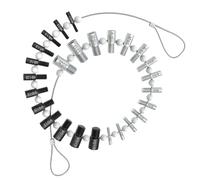 T Thread Gauge Set, 26 | Bolt Thread Checker, Sizing Tool Size Gauge Thrread Checker, |hread Identifier Gauges, 14 Inch & 12 Metric Sizes, Screw Thrread Checcker,